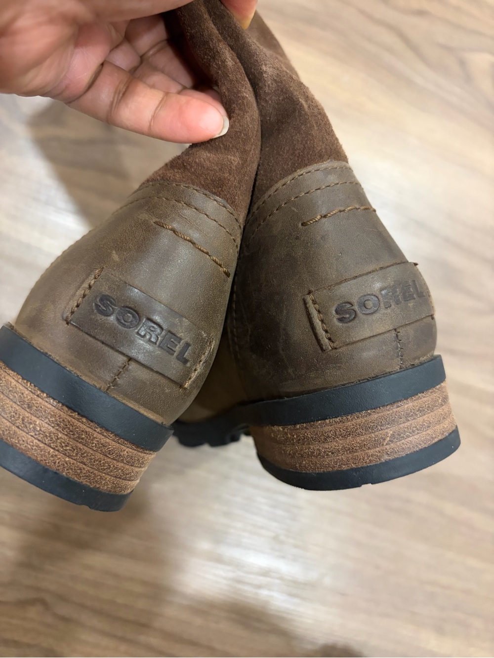 Sorel Tobacco Brown Women's Boots - Brown Exterior - Picture 2 of 5